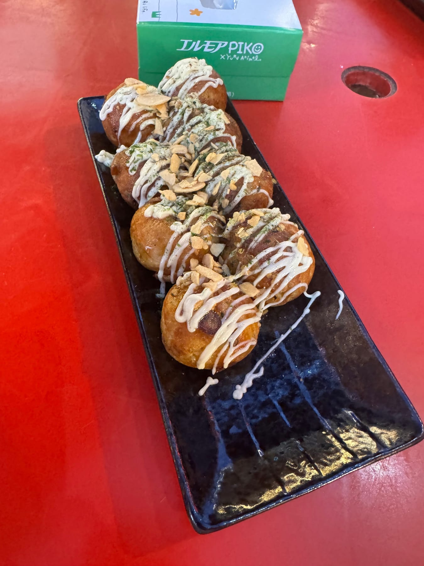 Stop# 3: Takoyaki Ichiban food stall. These were better than the tayokaki earlier in the day; less sauce, not as gooey,
