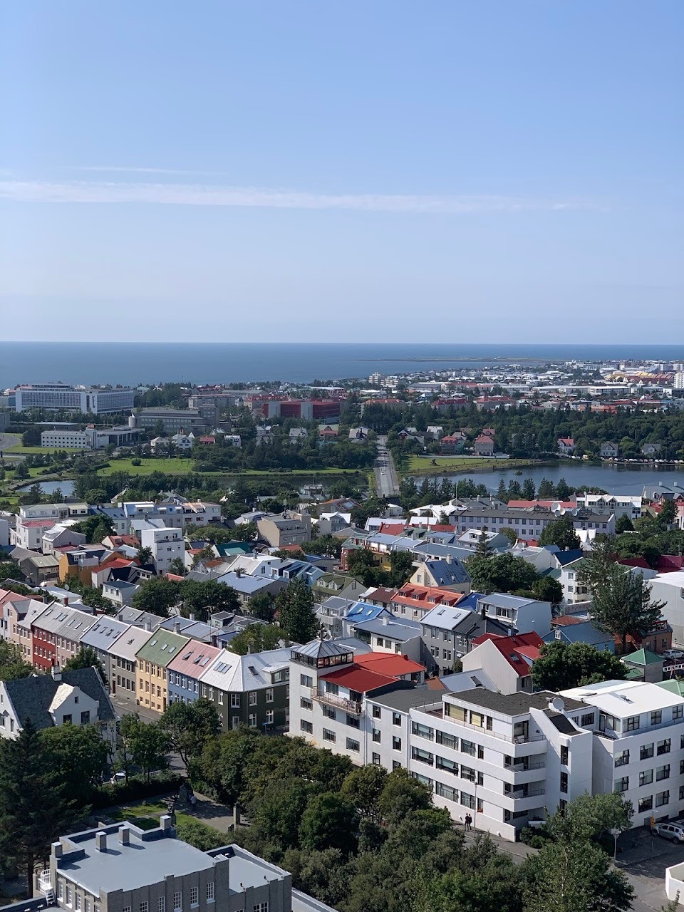 An unobstructed view from the tower.