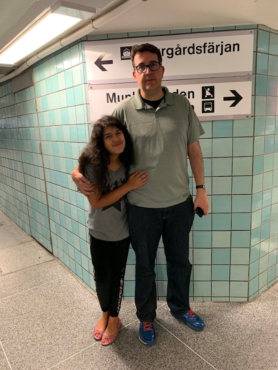 We eventually made it out of suburbia and into the city. We took a train to Gamla Stan, which is the old part of Stockho
