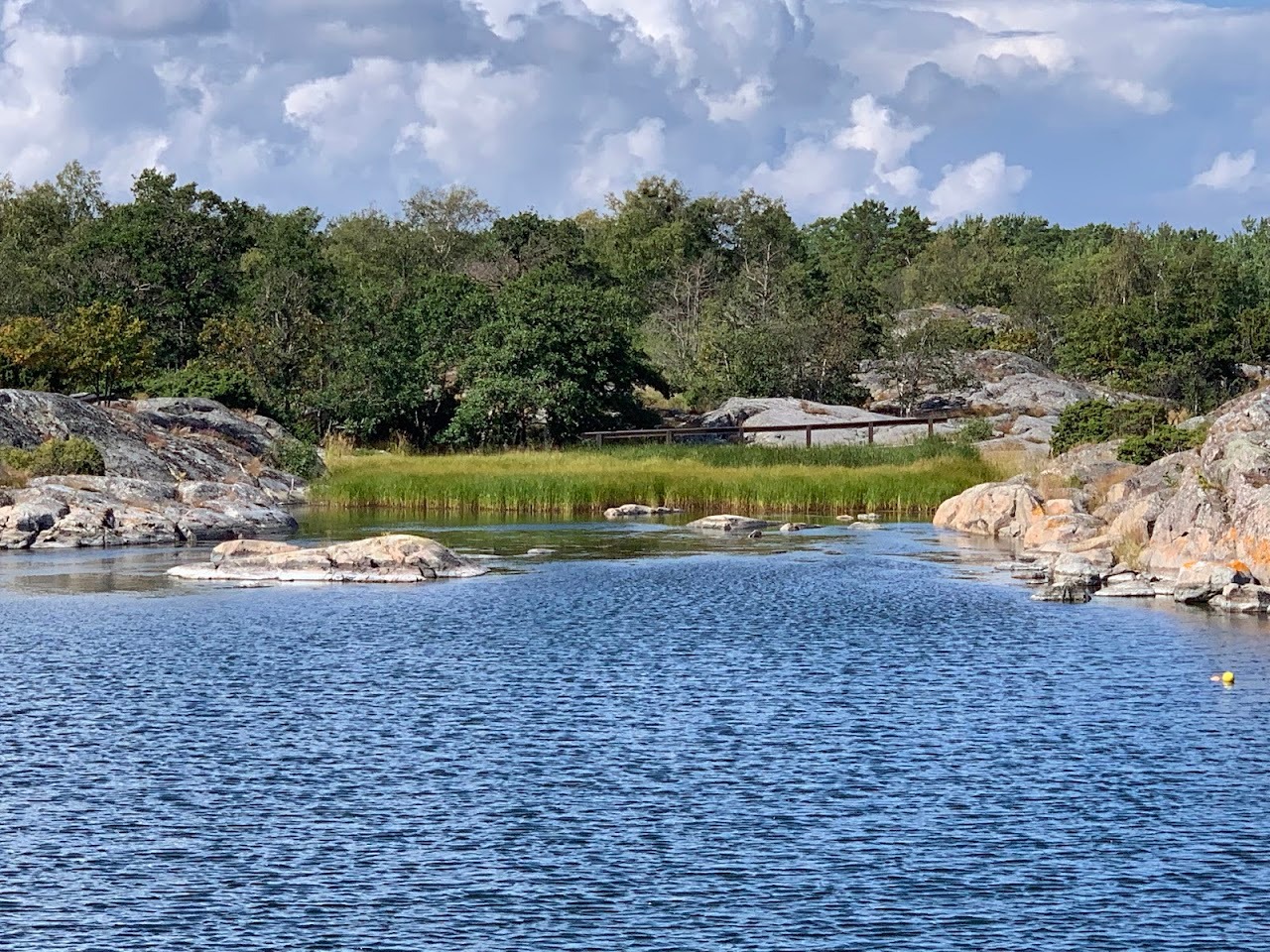 The water was stunning! We were so lucky with the weather; the forecast called for rain in the afternoon but it remained