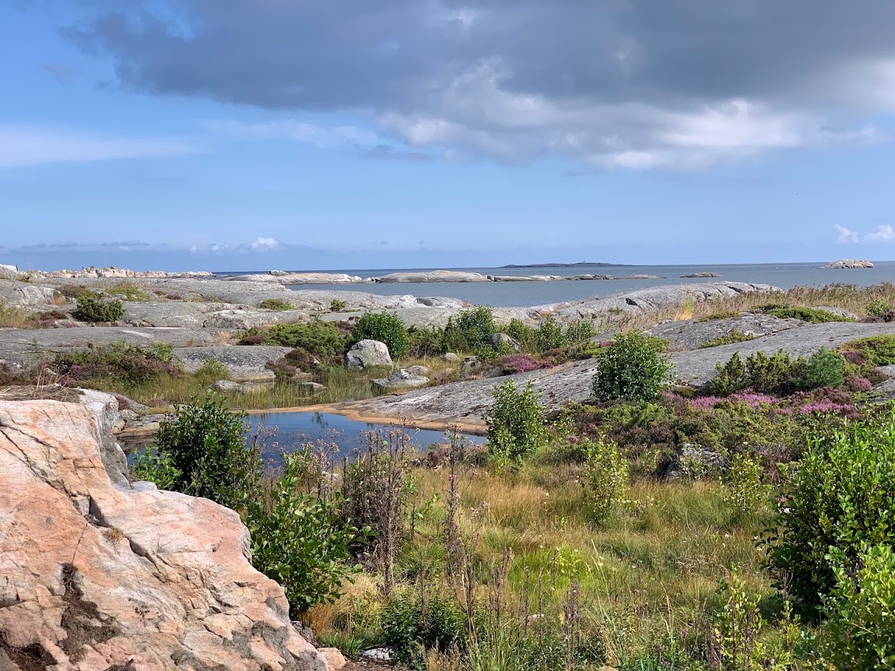 Bullerö...note the rain clouds trying to come in!