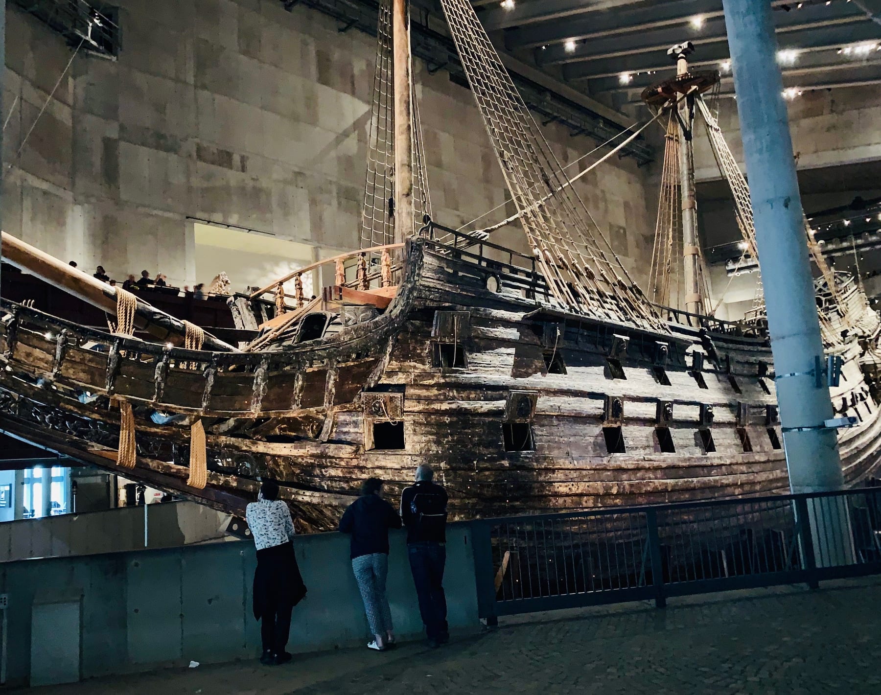 Next up: the Vasa Museum, home to the famous 17th century ship that sank within 20 minutes of its maiden voyage. It lay