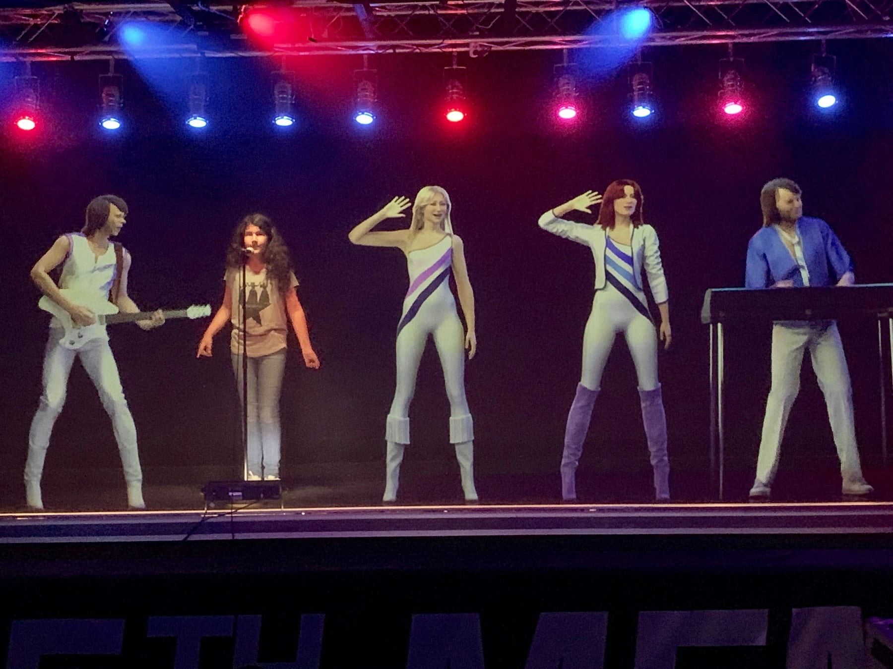 Gold star! 🌟 Anni-fred, Agnetha, Benny, and Bjorn