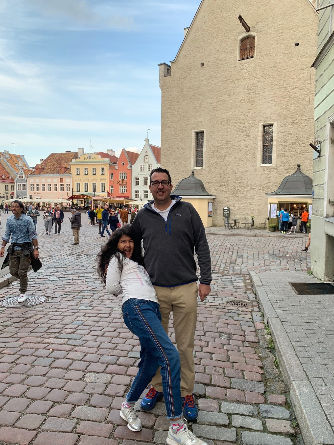 Some monkey business on the streets of Estonia...