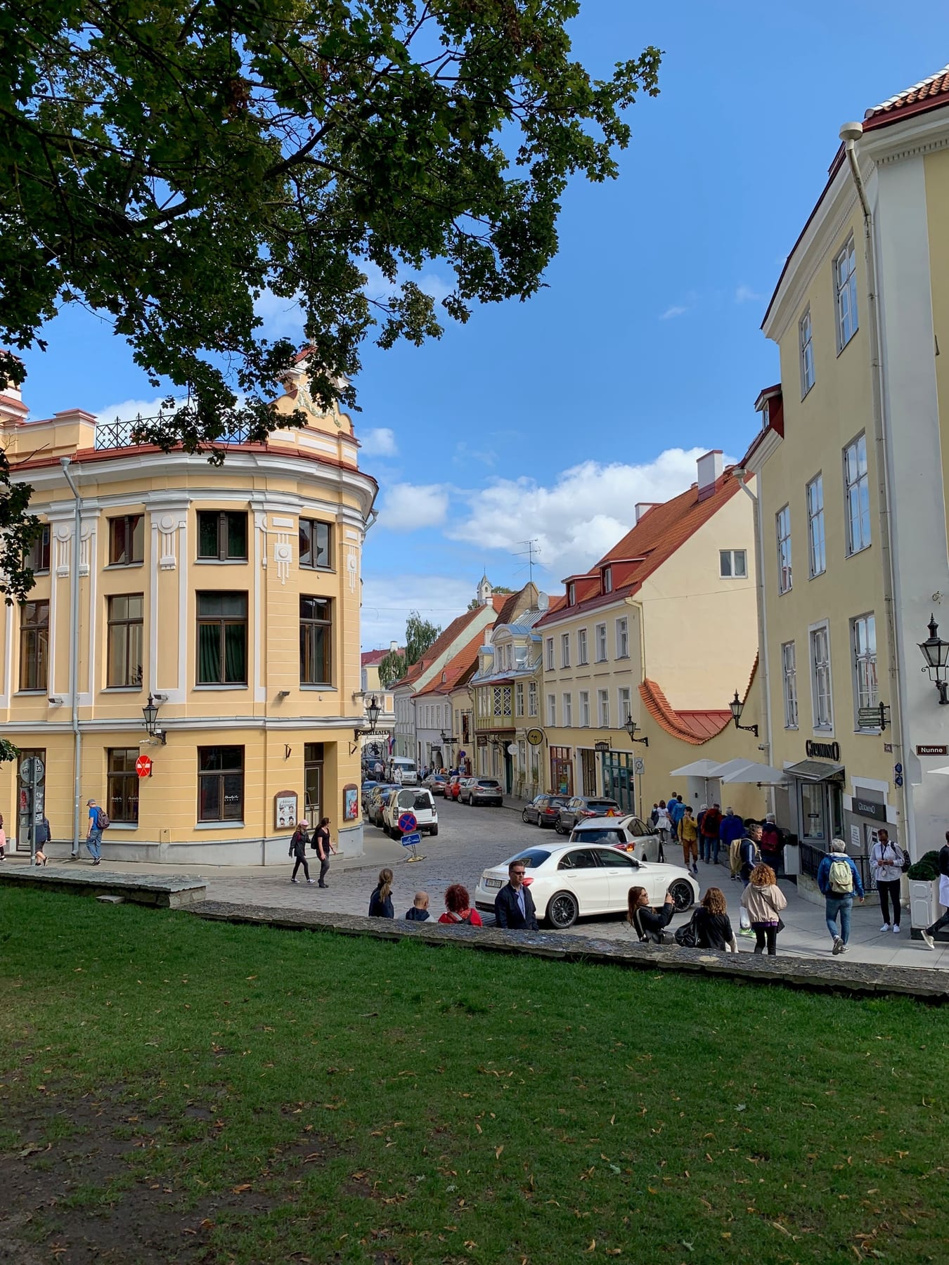 We took a walk around and headed to the old train station, which is now a shopping area. It’s located outside of the old