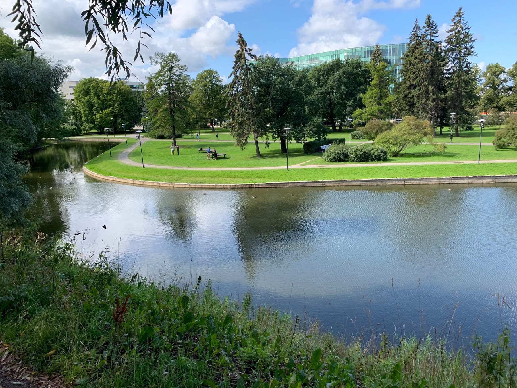 A park that we passed along the way...
